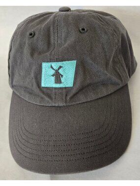 Dutch Bros Gray And Blue Logo Baseball Cap Coffee Lovers Trendy Stickers